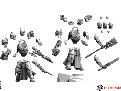 Daughters of War - War Mistress Constantia 3D print model