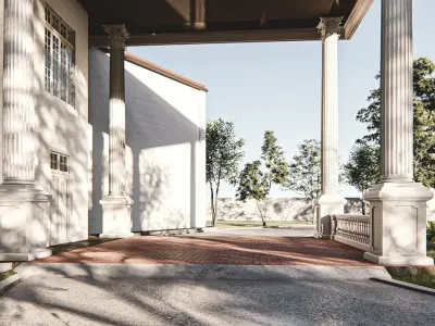 House  14 Low-poly 3D model