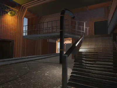 Urban building 3D model