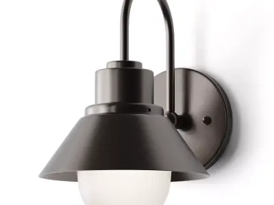 Rockport Coastal Outdoor Sconce 3D model