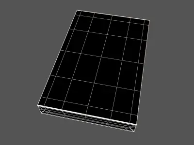 A4 Office Paper Sheets v2 001 Low-poly 3D model