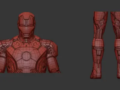 Iron man Mark 42 3D model