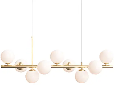 Cluster 9 Lamps 3D model