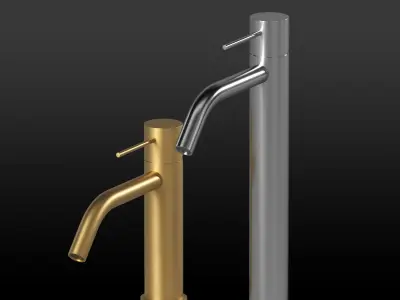 Faucets Rubinetterie Treemme Free low-poly 3D model