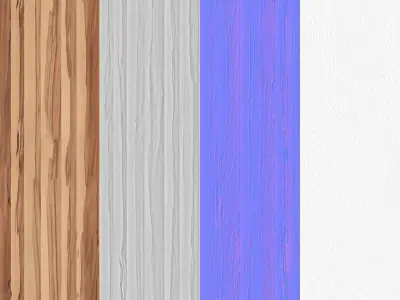 Wood Material Pbr Seamless Texture