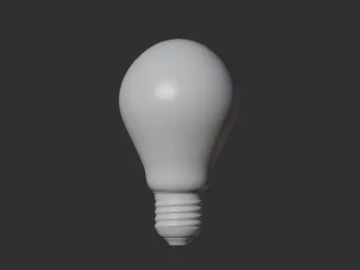 Bulb light 3D model buy