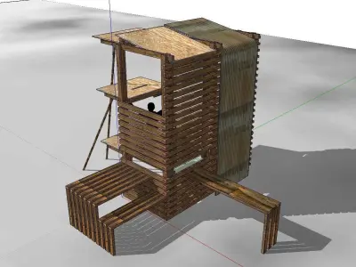 Creative Design-Holiday Cabin-049 3D model
