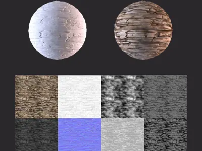 Stone Wall 01 - seamless Texture