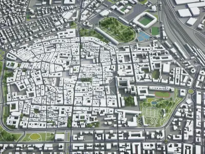 Modena  Low-poly 3D model