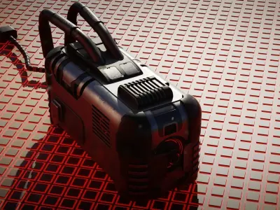 Sci-fi Crate 3D model get
