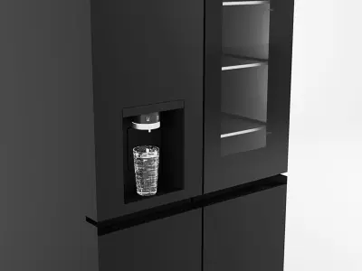 LG InstaView Refrigerator 3D model