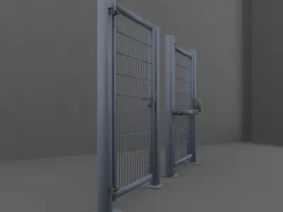 Outdoor Gate 3D model