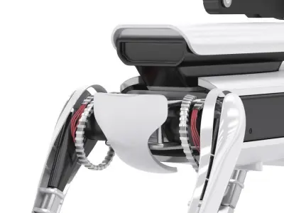 boston dynamics dog robot 3d model vray 3D model