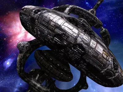 3DRT - Norad Space Station - Avantix Low-poly 3D model