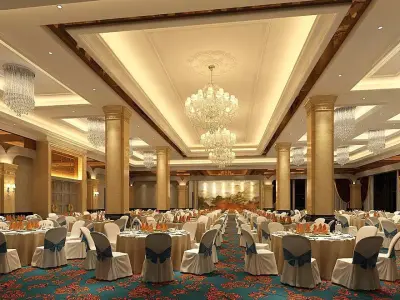 Business Restaurant - Coffee - Banquet  80 3D model