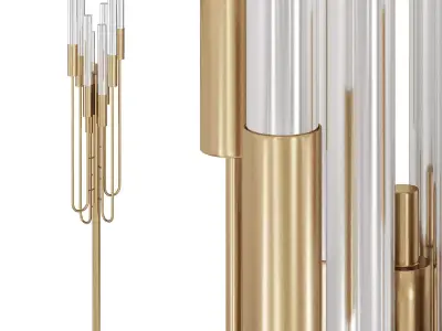 gala floor lamp by luxdeco 3D model