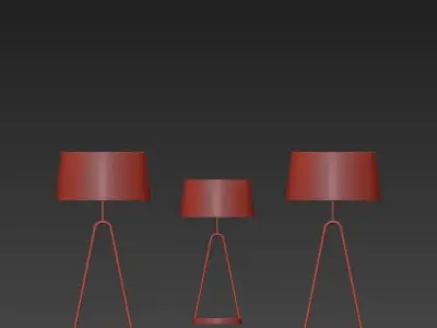 Table Lamp 3D model
