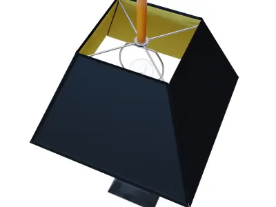 Table lamp - Night stand Lamp - Desk Lamp Low-poly 3D model