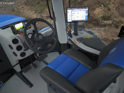  New Holland T9 Series Tractor Blue 
