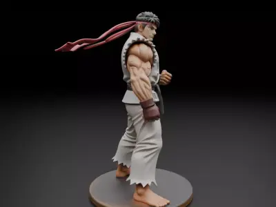 Ryu Street Fighter 3D print model purchase