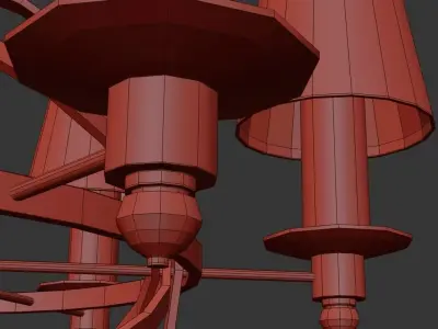 GLOBE PENDANT 3D model