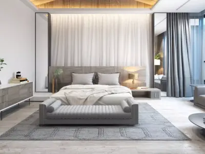 Hotel Bedroom  3D model