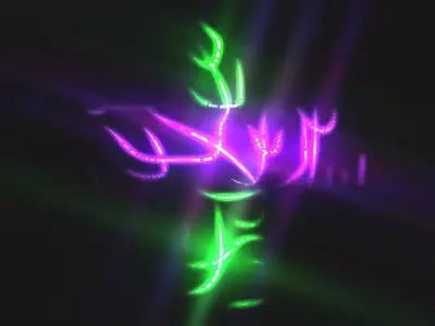 Reflection Shield Effect Low-poly 3D model