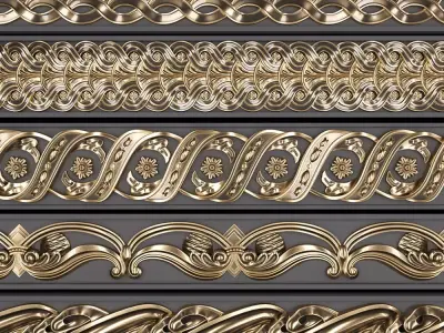 Trim Ornament 07 3D model