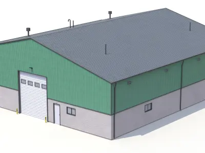  28 PBR Industrial Buildings Collection 