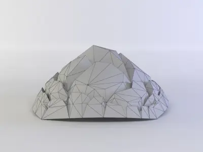 Rock Low-poly 3D model