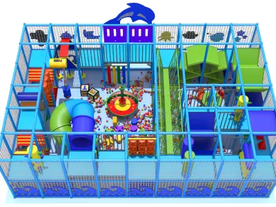 Indoor Playground 3D model