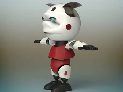 Baby Robot 3D model