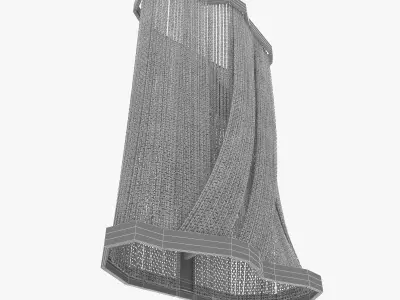 Terzani atlantis wall light 3D model