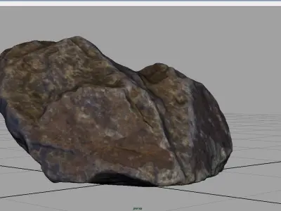 Real Stone 8 3D model