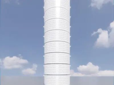 Parametric Building 1b14 3D model