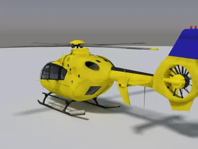 Airbus EC135 aka H135 3D model