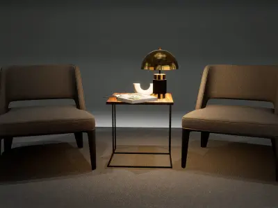 DH STUDIO Furniture Collection 02 Low-poly 3D model