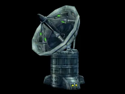 Machinery - Radar 02 3D model