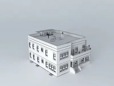 Urban Home Free 3D model