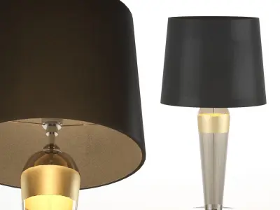 Sara Barovier and Toso Table Lamp 3D model