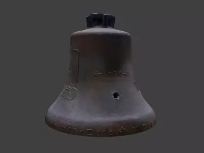 Berlin 1936 Olympic Bell WW2 with details 3D model