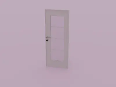 Interior Door V2 3D model