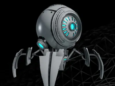 Robot Spider 3D model purchase