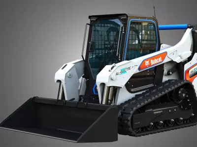 T7X All Electric Compact Track Loader - Bucket 3D model