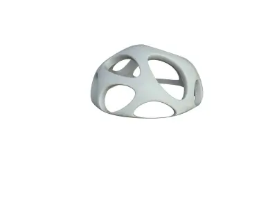 SciFi Cube Object No 51938 Low Poly Shape Low-poly 3D model
