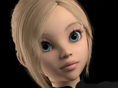 Dystopian SciFi Females 3D Model Pack