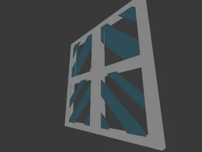 Doors Free low-poly 3D model