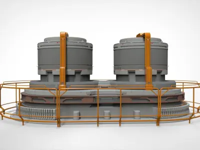 Sci Fi Modular Environment 7 3D model