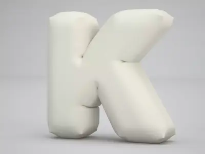 K Balloon 3D model
