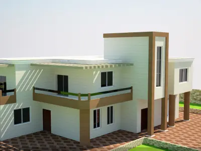 Modern Villa 3D model